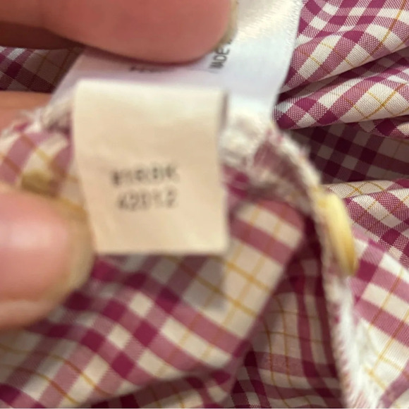 ORVIS Roll tab pink button down shirt, size XLarge women’s - Picture 13 of 16